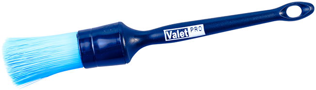 ValetPRO chemicky odolný štetec - modrý, plastová rukoväť