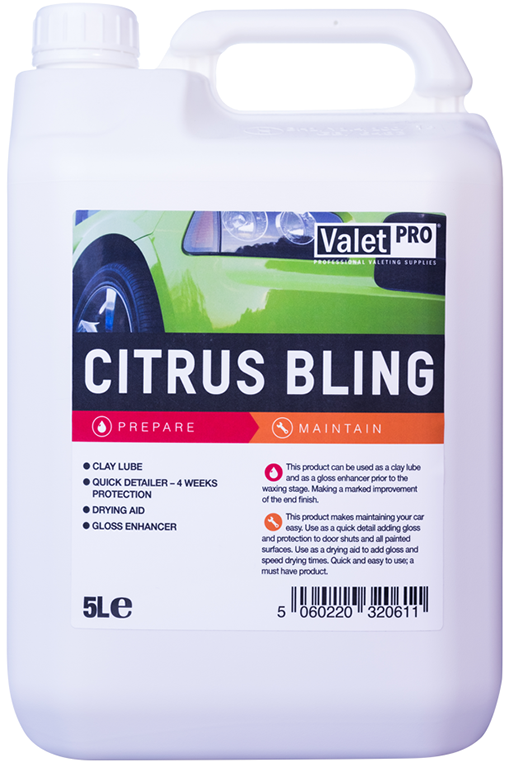 ValetPRO Citrus Bling - Multifunkčný Detailér, rýchly vosk 5L