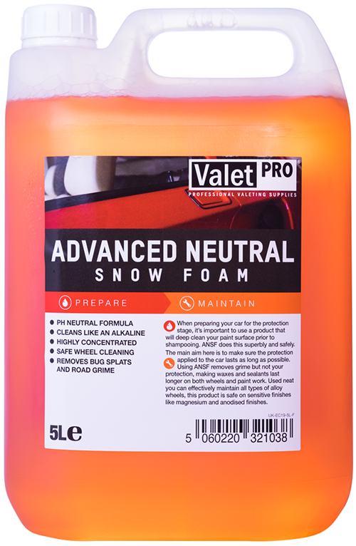 ValetPRO Advanced Neutral Snow Foam -  Pena na umývanie 5L