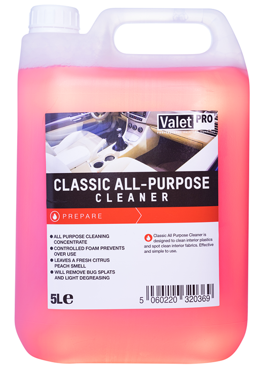 ValetPRO Classic All Purpose Cleaner  - Univerzálny čisič interiéru  5L