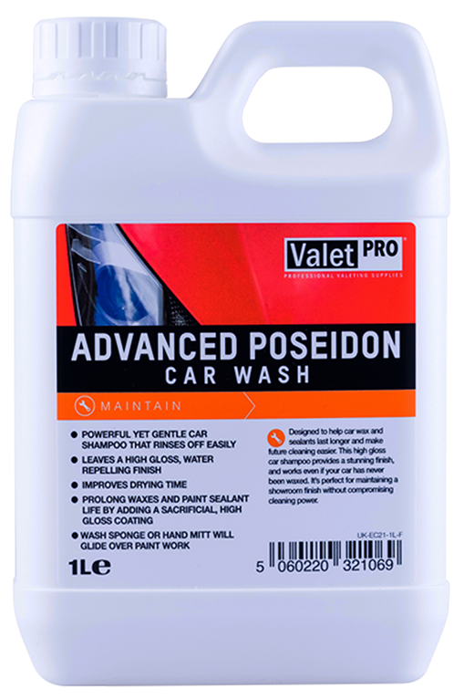 ValetPRO Advanced Poseidon Car Wash - Auto šampón 1L